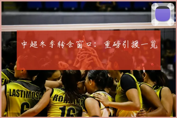 中超冬季转会窗口：重磅引援一览