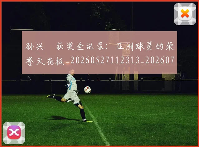 孙兴慜获奖全记录:亚洲球员的荣誉天花板_20260527112313_20260707143908